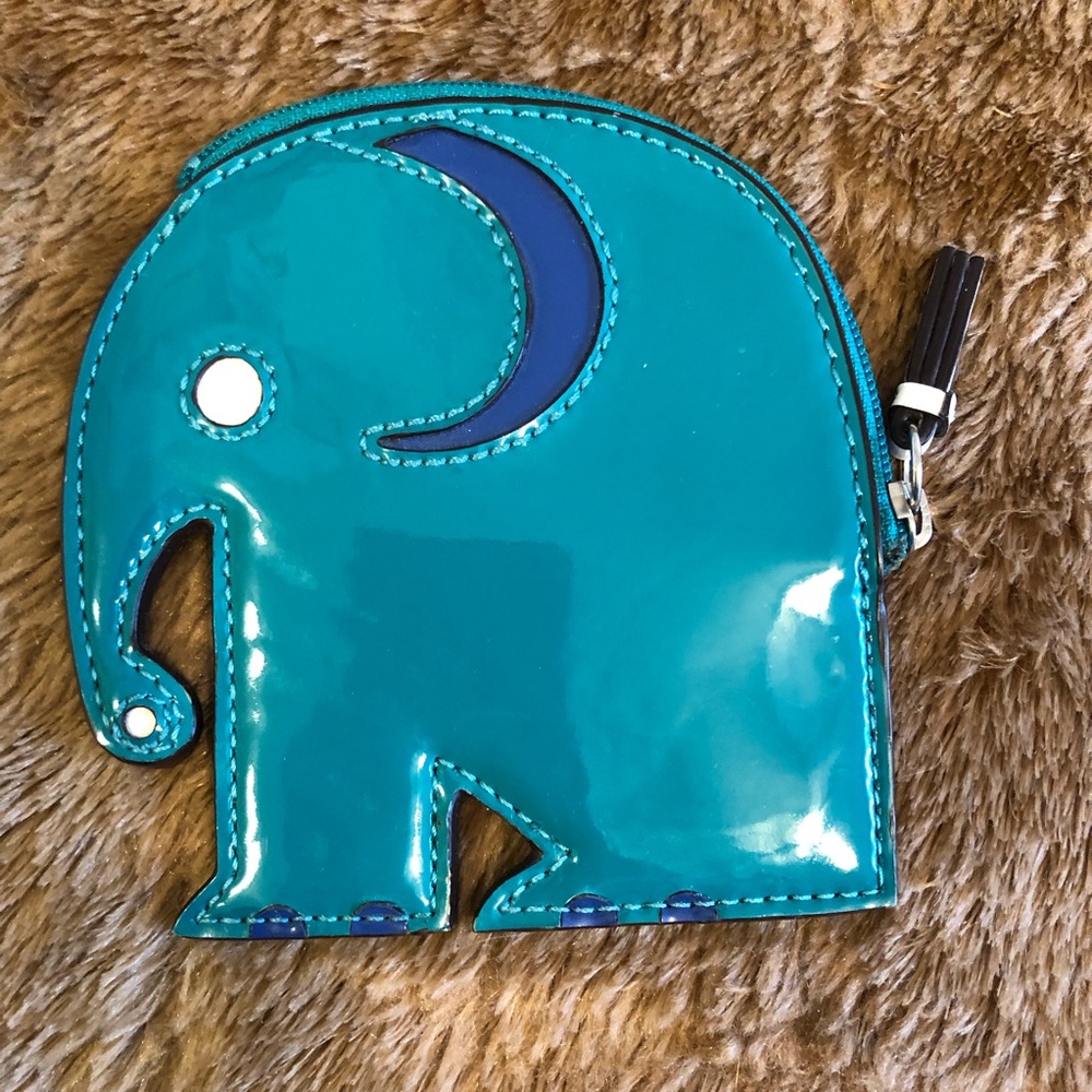 Coach Elephant Coin Purse, New Without Tags